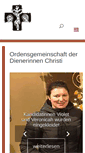 Mobile Screenshot of dienerinnen-christi.de